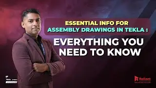 🛠️ Essential Information Required in an Assembly Drawing | Tekla Structures Explained