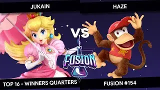 Fusion #154 - Jukain (Peach) Vs. Haze (Diddy Kong) - Top 16 - Winners Quarters