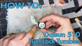 Datsun 510 Gas Door Lock Tumbler Disassembly