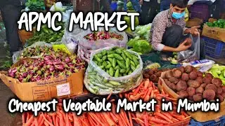Cheapest Vegetable Market in Mumbai | APMC Market after Lockdown !!!