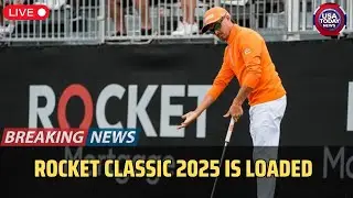 Rocket Classic 2025 Field Locked | Strongest Lineup in Detroit Yet! । USA TODAY NEWS