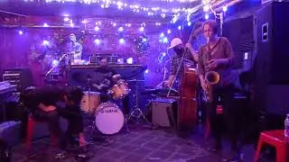 Colin Hinton/Ingrid Laubrock/Todd Neufeld/Shawn Lovato, Live at the Bushwick Series 9/27/21, pt.1
