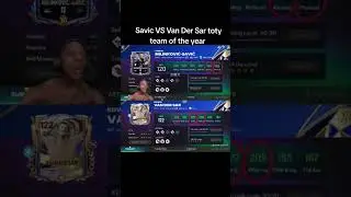 Savic VS Van Der Sar toty team of the year #fcmobile26 #fcmobile #eafcmobile #teamoftheyear2026