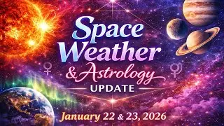 Space Weather + Astrology Update (Jan 22&ndash;23, 2026) | What&rsquo;s Active, What&rsquo;s Easing, What&rsquo;s Next