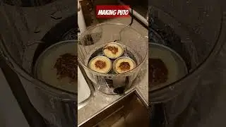 Making Puto (Steamed Cake)