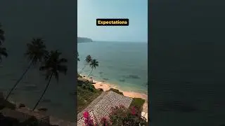 Expectations vs Reality 🤣 Goa edition #shorts #expectationvsreality #instagramvsreality