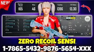 NEW UPDATE 4.5 CODE🔥PUBG MOBILE/BGMI SENSITIVITY SETTINGS 2026 | BEST SCOPE SENSITIVITY SETTINGS.