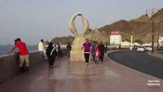 Oman Matrah Walk Score of Al Bahri Rd Muscat Maskat Oman Mutrah Souq Port of Muscat سوق مطرح