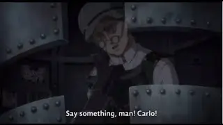 Attack On Titan Season 4 Episode 7 - Sasha snipes Carlo/Cart Titan explodes