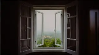 Mountain rain sounds for deep sleep and relaxation  | Black Screen  | 4 hours