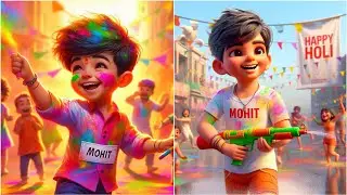 Happy Holi Ai image Generator || Happy Holi Ai image Kaise Banaye || Holi Ai image Creator