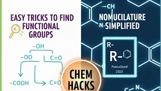 Easytrick to find functional group and nomenclature 