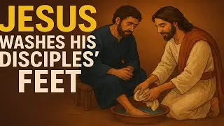 ✨ Jesus Washes His Disciples&rsquo; Feet | A Lesson in Love & Humility #BibleStudy #John13 #Jesus