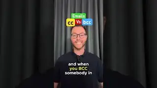In Email English, what&rsquo;s the difference between CC and BCC 🤔 #learnenglish