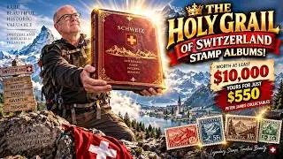 $10,000 Swiss Stamp Collection for only $550!