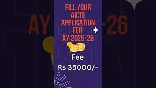 AICTE Approval Process for 2025-26 #applynow #icc #aicte #engineering #mba #bba #bca
