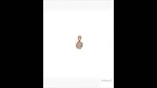 0.50 CTTW Cluster Pendant