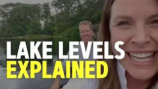 Lake water level fluctuations