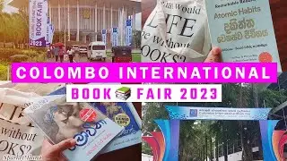 Colombo Book Fair 2023 | අන්තිම දවසෙ Bookfair එකට ගියා ❤️ #international  #bookfair2023 #colombo
