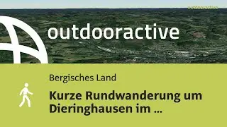 Kurze Rundwanderung um Dieringhausen im Naturpark Bergisches Land am 2. September 2025