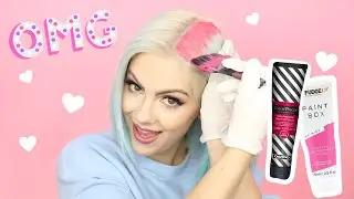 DIY PINK PURPLE HAIR DYE | UNICORN HAIR!