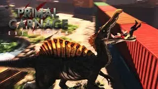 SOY UN ESPINOSAURUS QUE COME HUMANOS LOL! PRIMAL CARNAGE EXTINTION