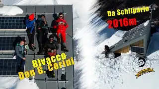 BLOCCATI FUORI AL FREDDO 😭 Bivacco Don Giulio Corini 2016m #escursione #drone #bivacco #schilpario