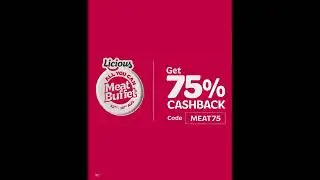 Get up to 75% Cashback* | Licious All You Can Meat Buffet