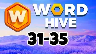 WORD HIVE Connect Letter Game level 31 32 33 34 35