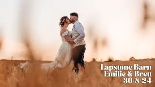 Emilie & Brett, Lapstone Barn, 30/8/24
