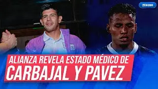 Alianza Lima da a conocer la GRAVEDAD de las lesiones de Carbajal y Pavez tras derrota en Paraguay