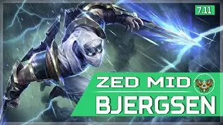 490. Bjergsen - Zed vs Heimerdinger - Mid - June 12th, 2017 - Patch 7.11 Season 7