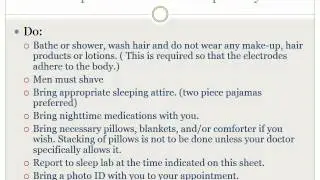 Bethany Medical Center Sleep Prep Video