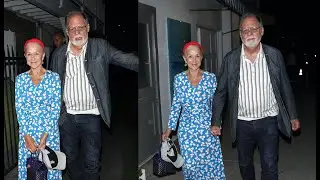 26 years and still going strong! Helen Mirren and husband Taylor Hackford grab dinner in LA!