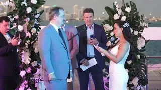 Luxury Yacht Wedding Videographer in Miami / Chad & Shanine&rsquo;s Wedding Video
