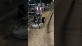 Ride on pressure cleaner