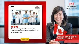 Canada Immigration Provincial pick under Health occupations by Ontario on 13 August 2024