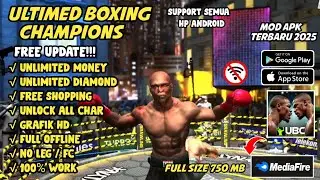 ULTIMED BOXING CHAMPIONS Mod Apk Terbaru 2025 Unlimited Money Free shopping Grafik HD 100% Work