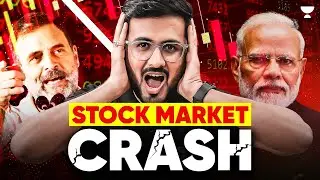 Stock Market CRASH! 💥 Impact of Election Results | Akhilesh Daga