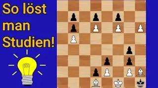 Tipps zum L&ouml;sen von Schach Studien | Thema erkennen, Bedeutung verstehen und kreativ sein