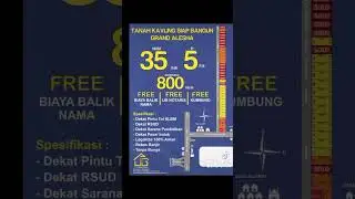 TanahKavlingBebas BanjirDktFasumDekat Pintu TolFree BalikNamaFree KumbungFree ijb Notaris angs700rb