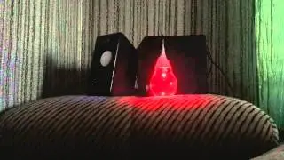 LED Light Bulb reacting to subwoofer