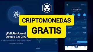 Criptomonedas GRATIS! con Crypto.com (100% REAL)