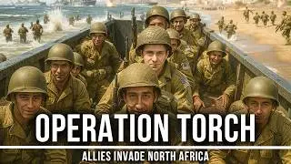 Fall Asleep To | The ENTIRE History of Operation Torch | North Africa Invation | WW2 War Documentary