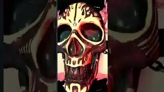 skull dj visuals