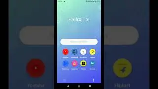 Firefox lite-web browser which saves data