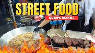 [4K] PHILIPPINES STREET FOOD TOUR - QUIAPO MANILA (AUGUST 2025)