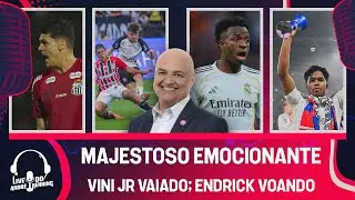 CORINTHIANS 1X1 SÃO PAULO; SANTOS TOMA GOL NO FIM; VINI JR VAIADO; ENDICK MELHOR EM CAMPO E MAIS!