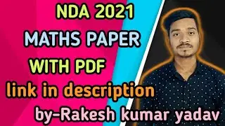 nda full 2021 question paper with pdf