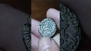 INDIA SOUTH MYSORE Krishna Raja Wodeyar Bronze XX (20) Cash 1836 #coin #numismatics #lion #monedas